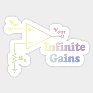 Infinite Gains Sticker